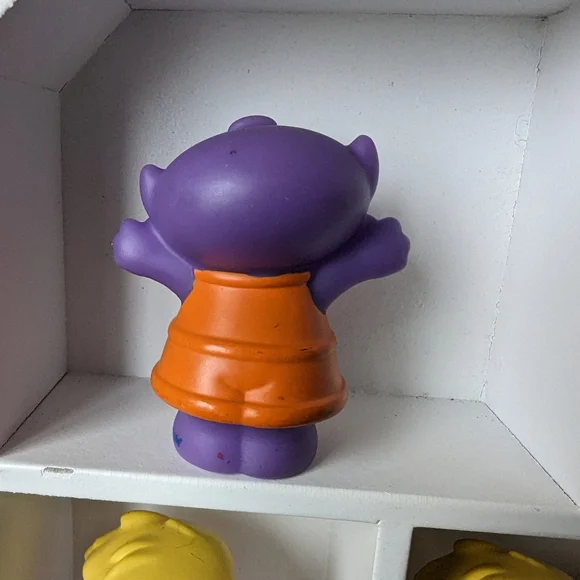 Little People figures Police Woman Purple Alien 3 Eyes Eddie Koby Farmer 5pc Toy - Picture 4 of 13